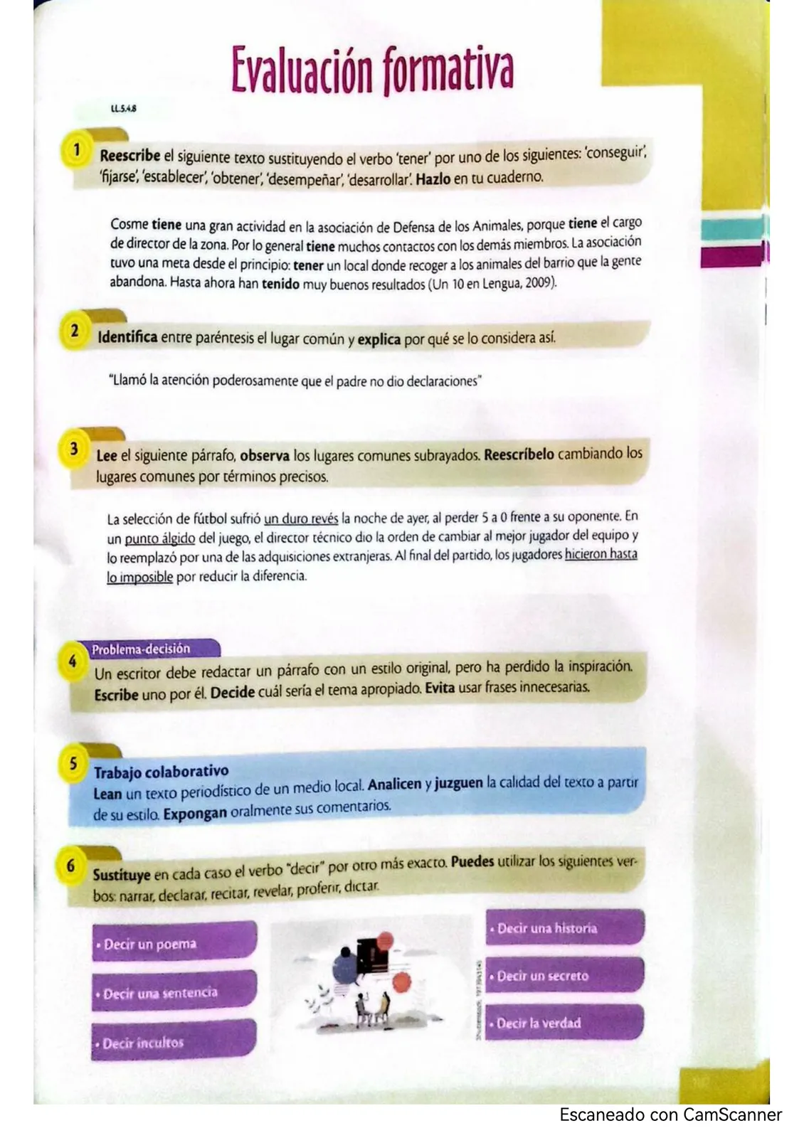 Página 110 de Lengua Y Literatura · 3ro BGU · 2024