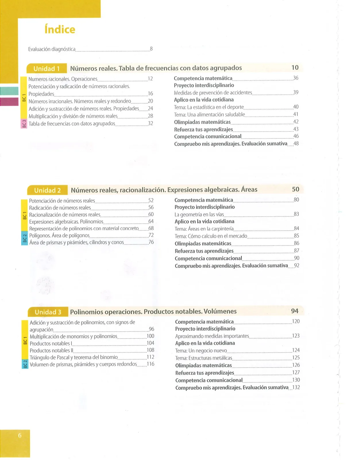 Miniatura página 6 de Matematica · 9 EGB · 2025
