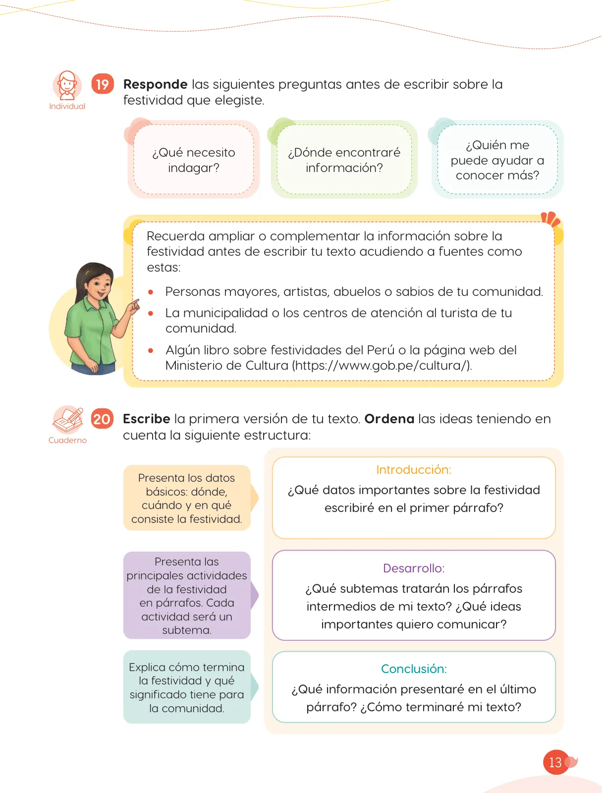 Miniatura página 15 de Cuadernillo de Comunicación 4, cuarto grado de Primaria · 2023