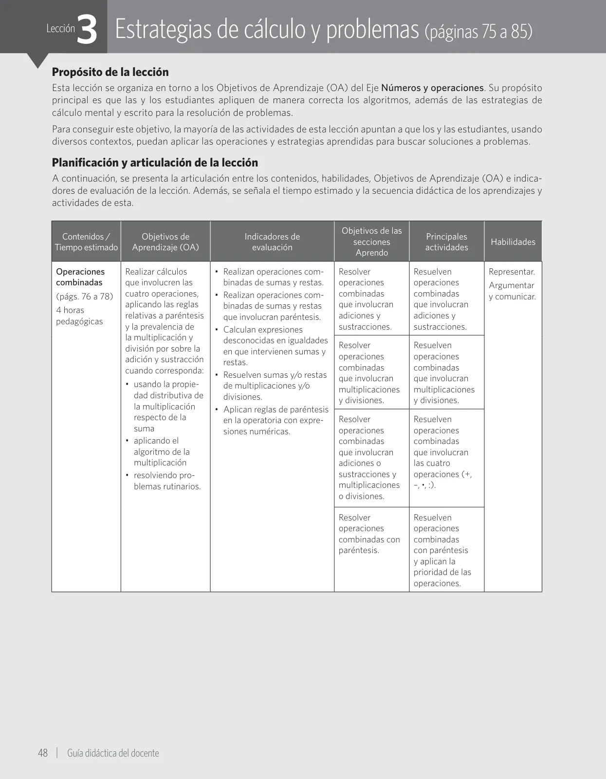 Miniatura página 54 de Matemática – Quinto Básico | Texto del Estudiante MINEDUC – Descargar PDF · 2024