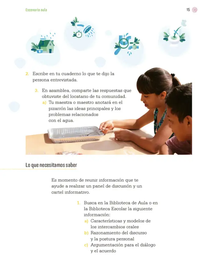 Página 18 de Proyectos de Aula. Libro de Educación Primaria Grado 3° Ciclo Escolar 2025 - 2026