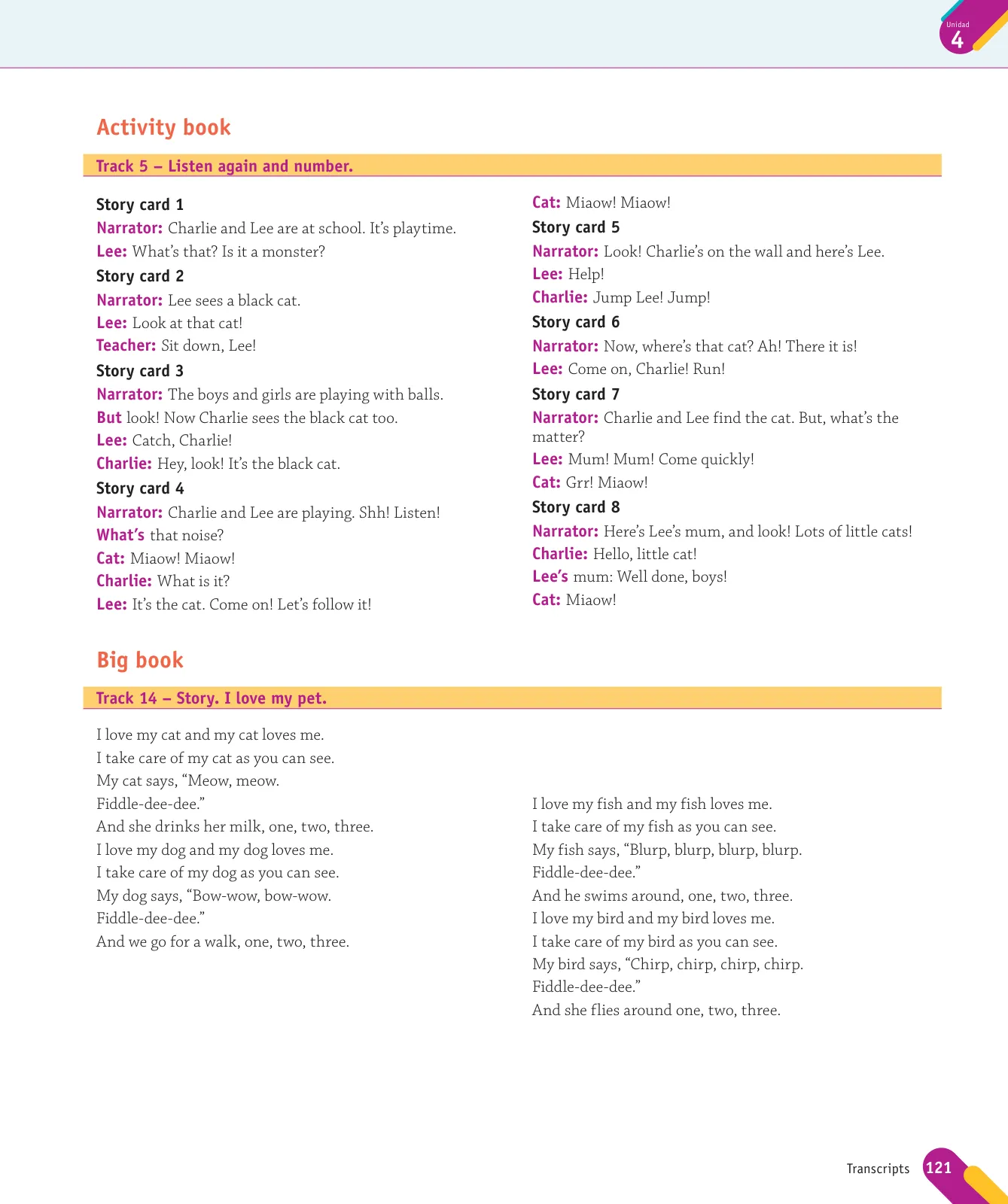 Miniatura página 123 de Inglés – Primero Básico | Student’s Book MINEDUC – Descargar PDF · 2024