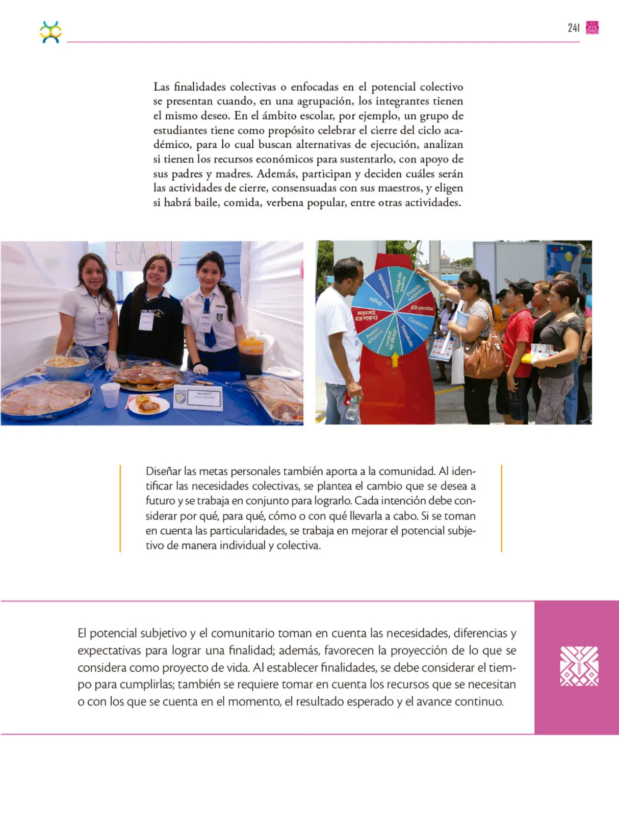 Página 242 de Colección Ximhai. De lo humano y lo comunitario.   Libro de Educación Secundaria Grado 1°  Ciclo Escolar 2025 - 2026