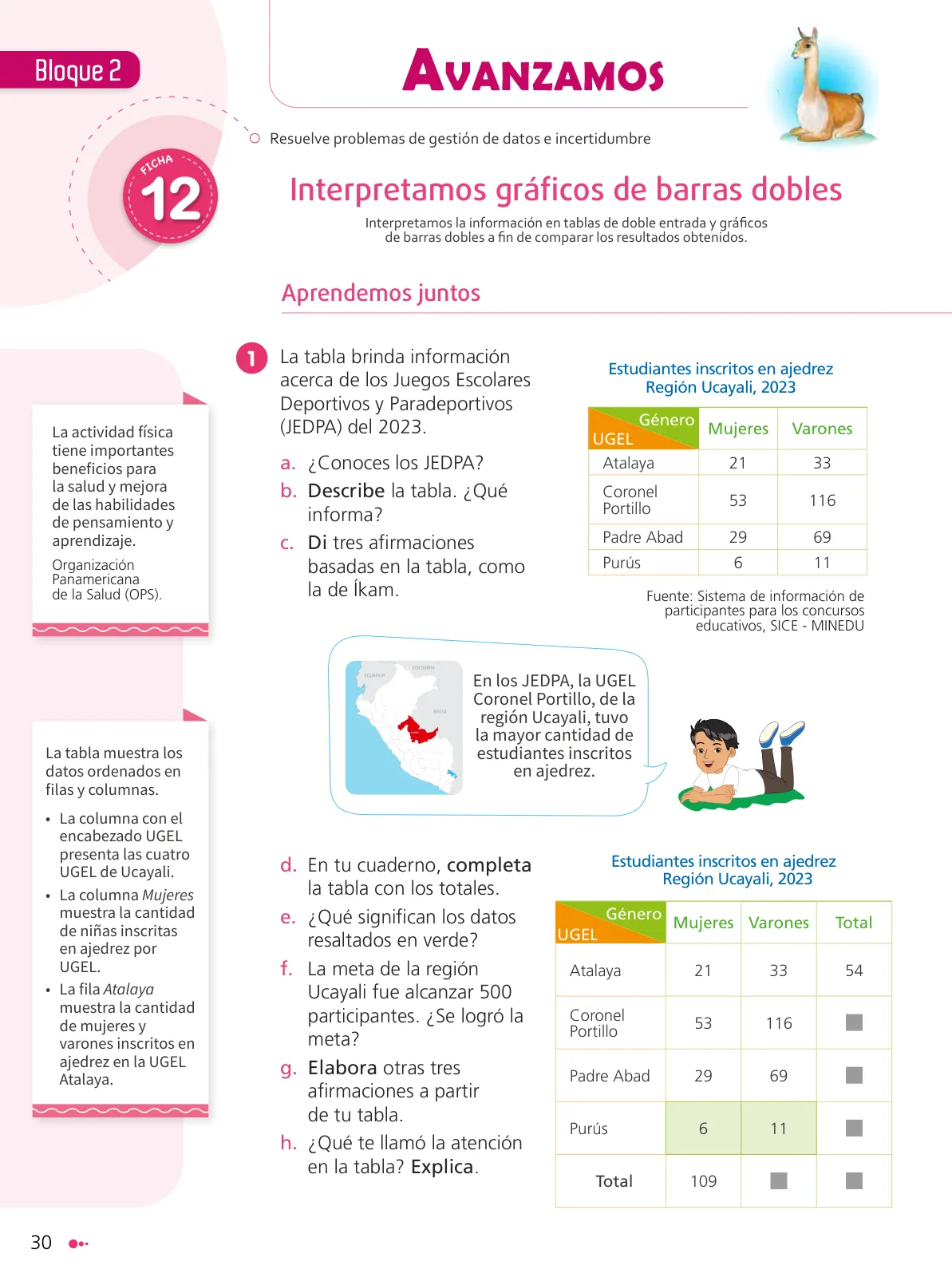 Página 32 de Texto de Matemática 6. Sexto grado de Primaria · 2024