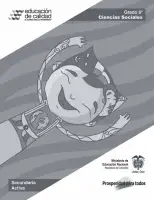 Portada de Ciencias Sociales 6° · Secundaria Activa