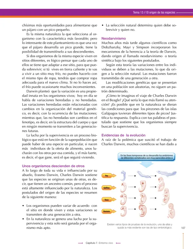 Página 107 de Ciencias Naturales 9° · Secundaria Activa