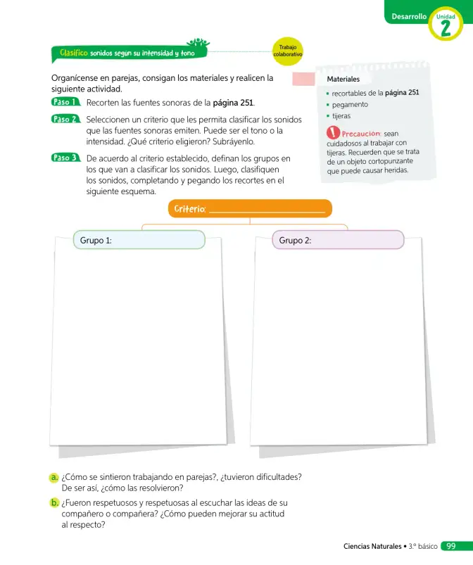 Página 204 de Ciencias Naturales – Tercero Básico | Texto del Estudiante MINEDUC – Descargar PDF · 2024