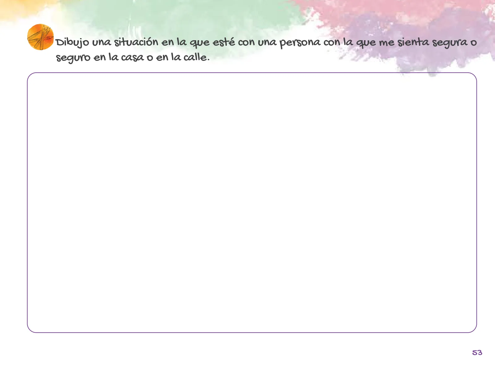 Miniatura página 55 de Cuadernillo de Tutoría 1 : primer grado de Educación Primaria · 2021
