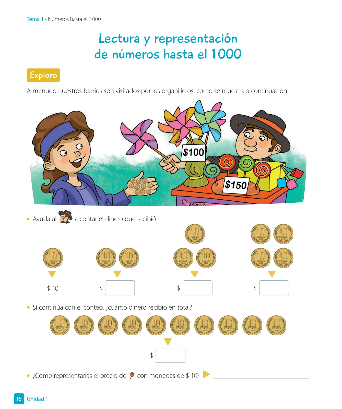 Página 18 de Matemática – Tercero Básico | Texto del Estudiante MINEDUC – Descargar PDF · 2024