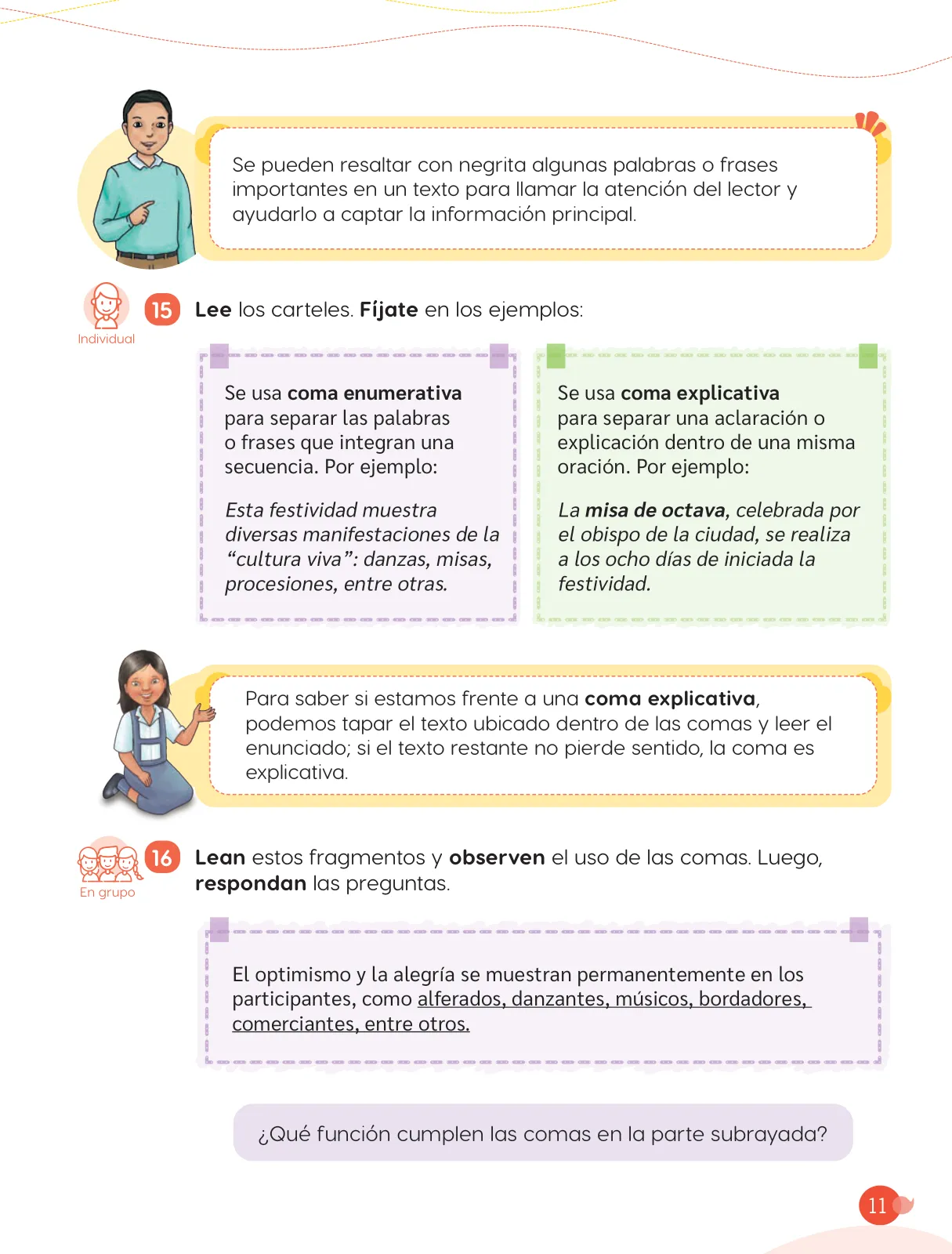 Página 13 de Cuadernillo de Comunicación 4, cuarto grado de Primaria · 2023