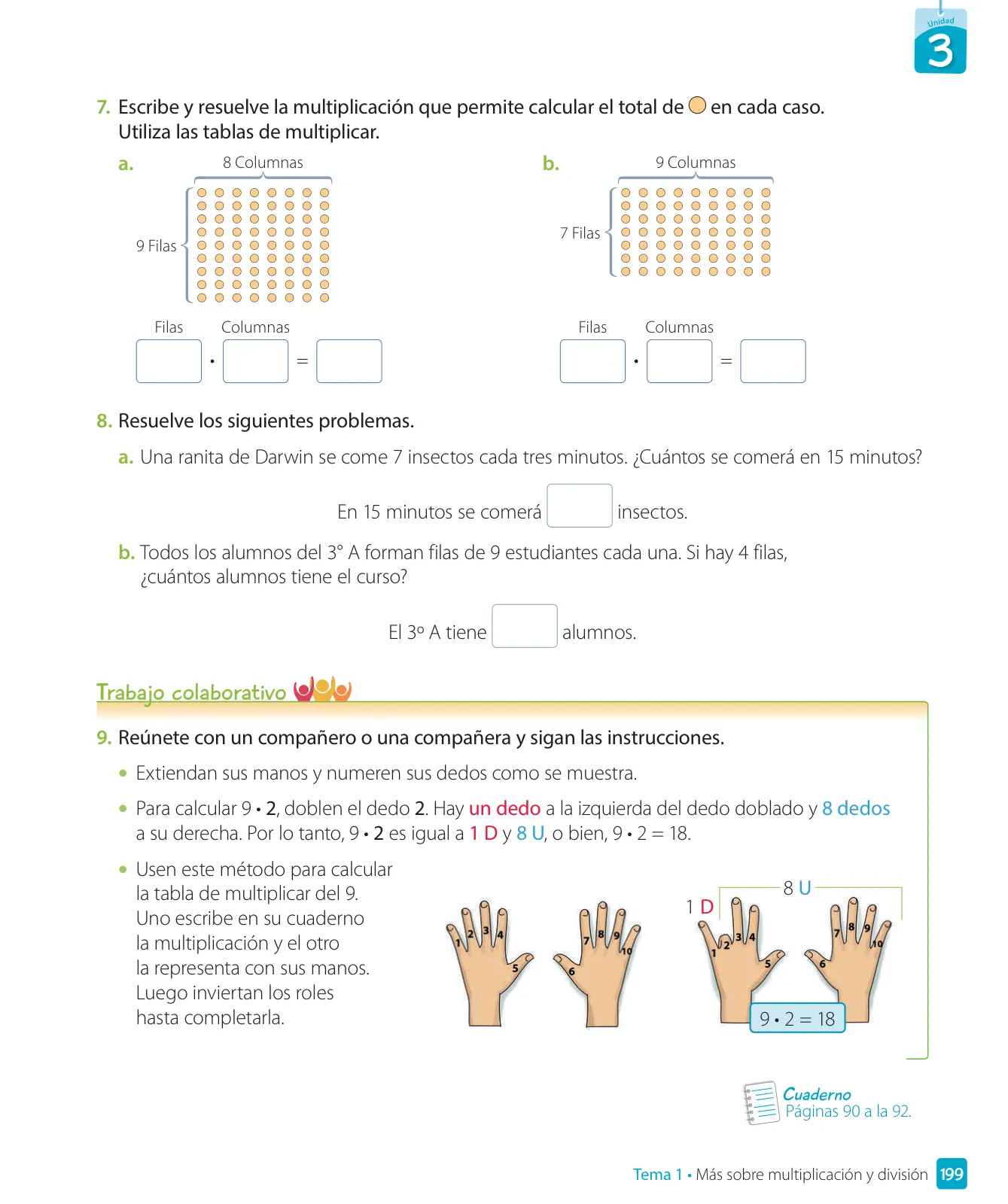 Miniatura página 201 de Matemática – Tercero Básico | Texto del Estudiante MINEDUC – Descargar PDF · 2024