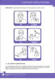 Miniatura página 54 de Lengua de señas peruana : guía para el aprendizaje de la lengua de señas peruana, vocabulario básico · 2015