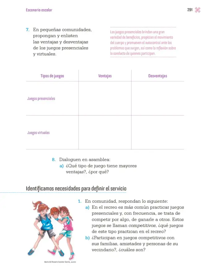 Página 294 de Proyectos Escolares. Libro de Educación Primaria Grado 4° Ciclo Escolar 2025 - 2026