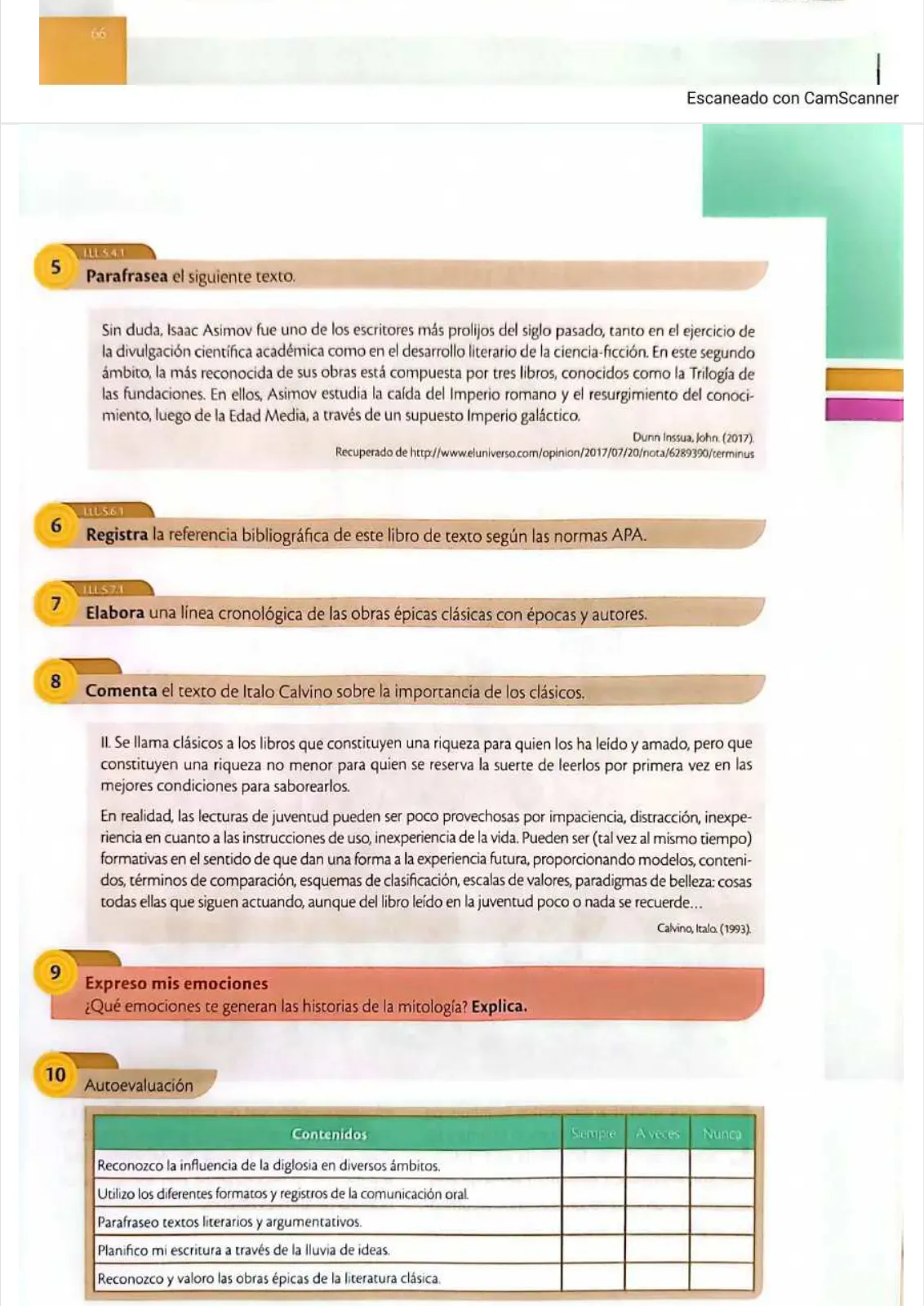 Página 64 de Lengua y Literatura 1 BGU · 2025
