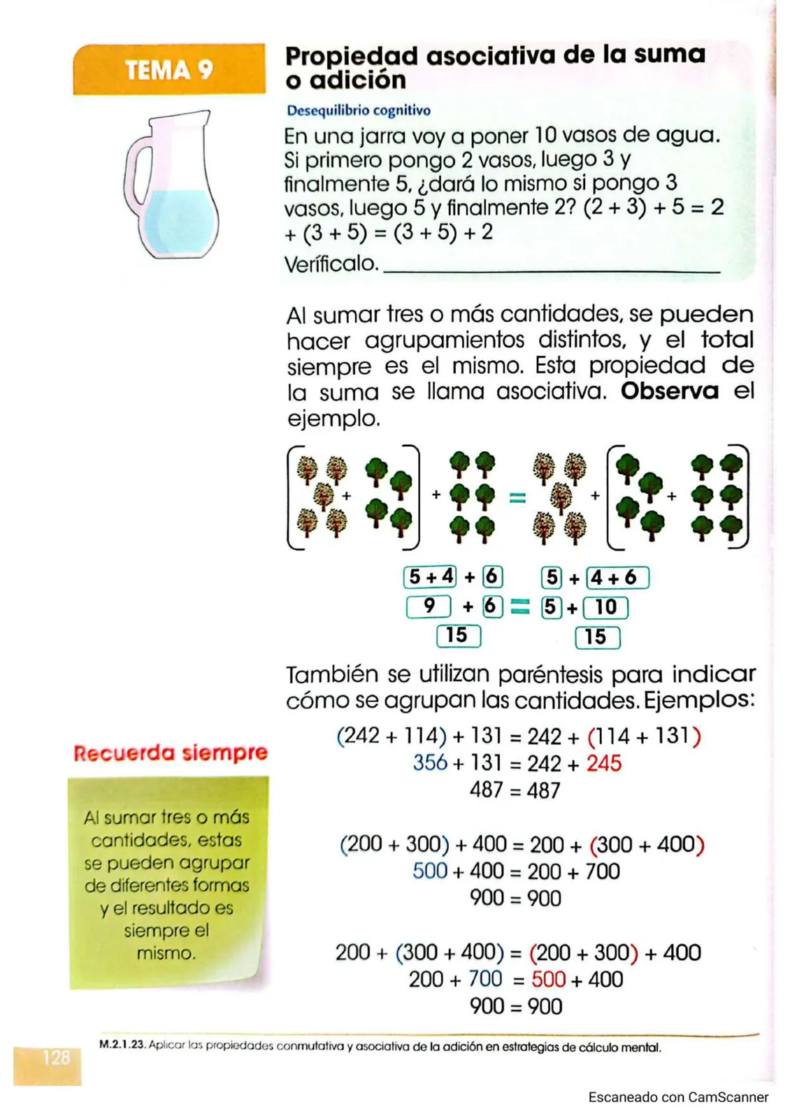 Miniatura página 123 de Matematica · 3 EGB · 2025