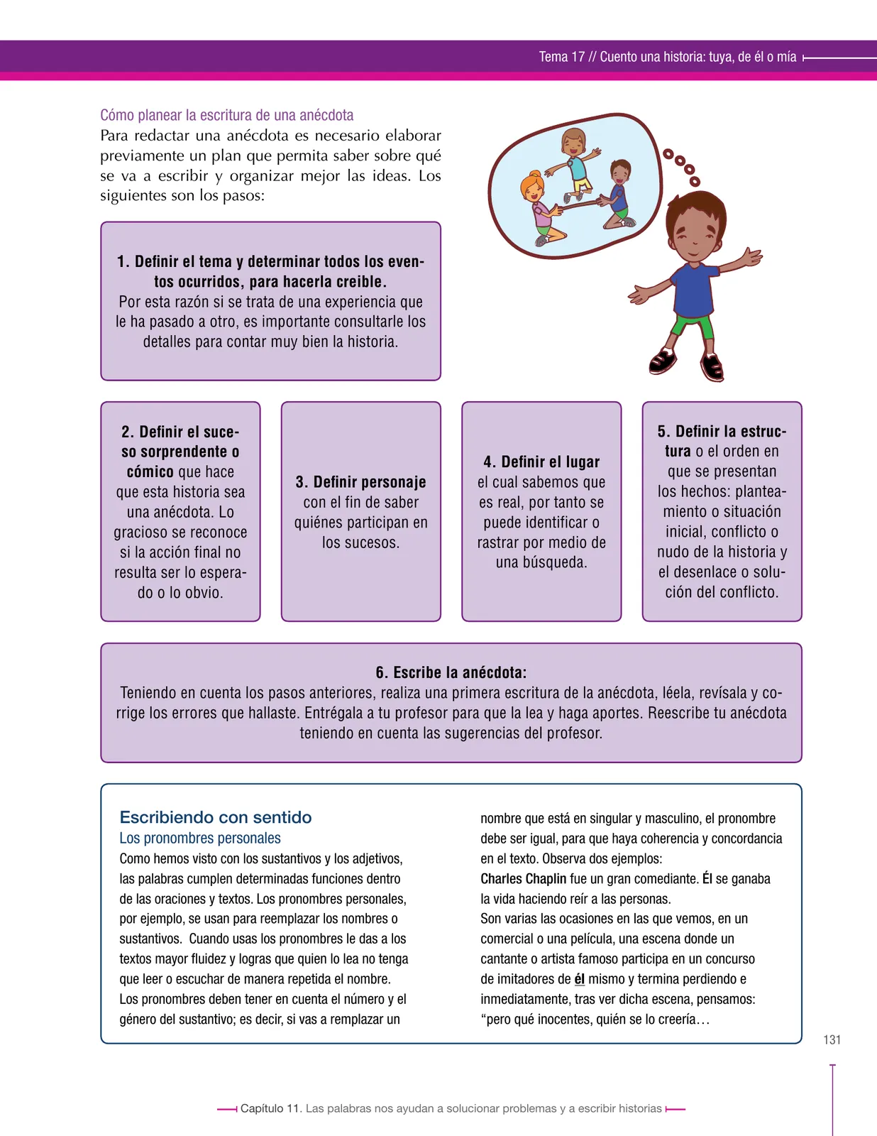 Miniatura página 131 de Lenguaje 6° · Secundaria Activa