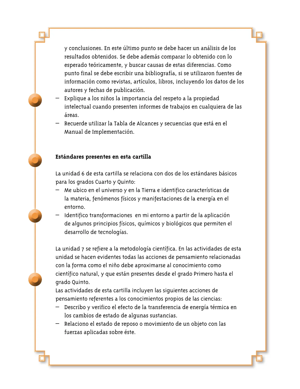 Página 58 de Ciencias Naturales 5° · Cartilla 03
