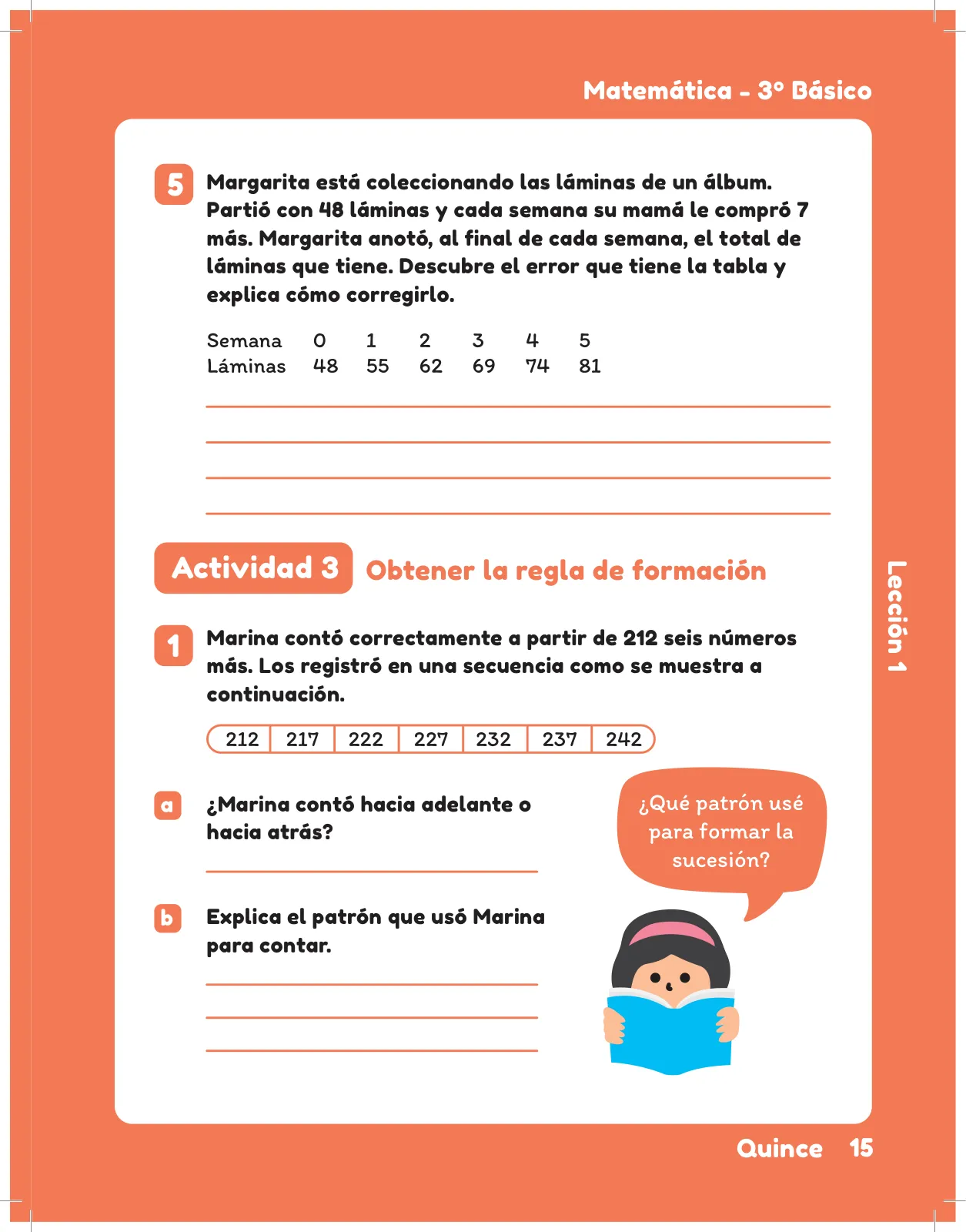 Página 17 de Sumo Primero – Tercero Básico | Texto del Estudiante MINEDUC – Descargar PDF · 2024