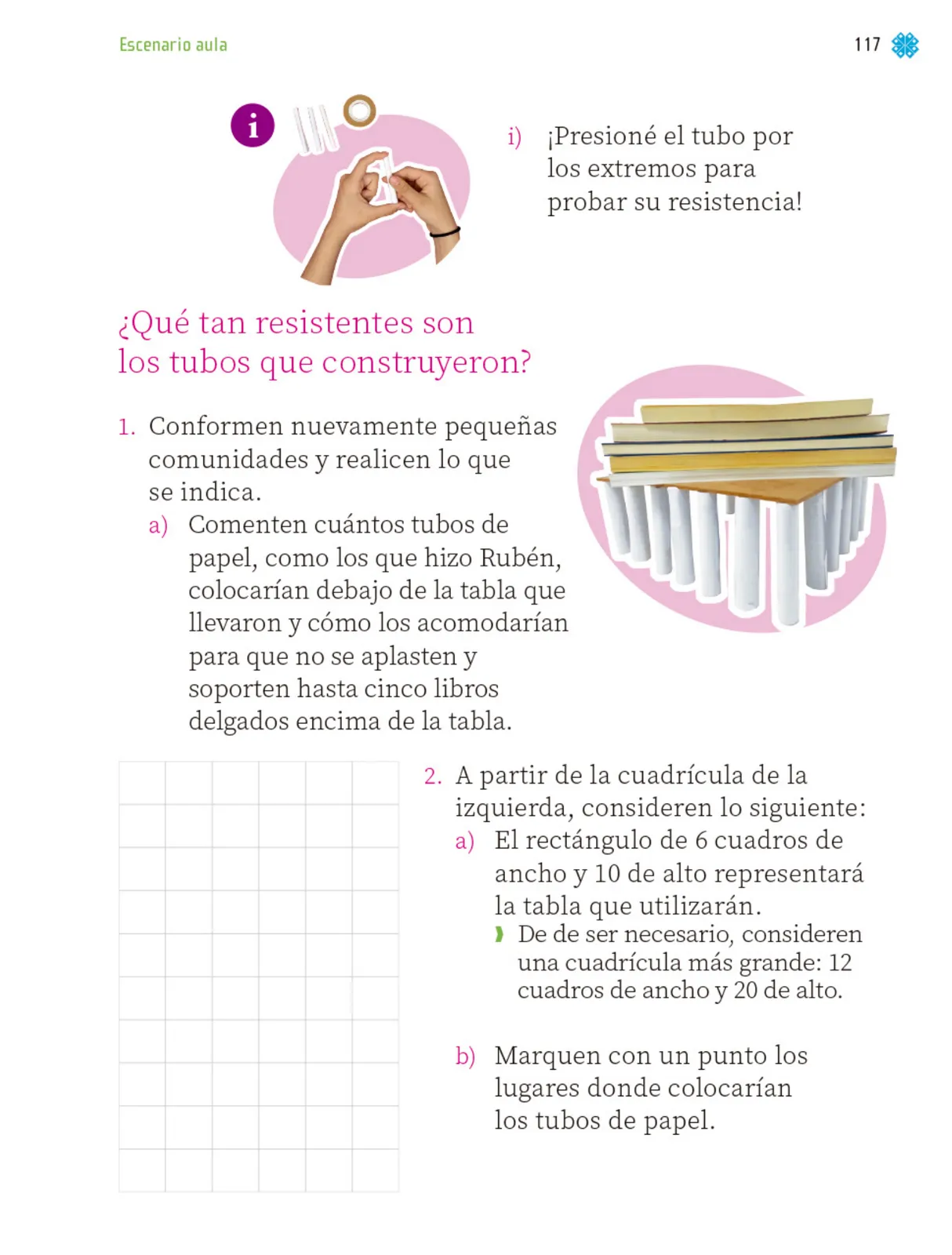 Página 118 de Proyectos de Aula. Libro de Educación Primaria Grado 1° Ciclo Escolar 2025 - 2026