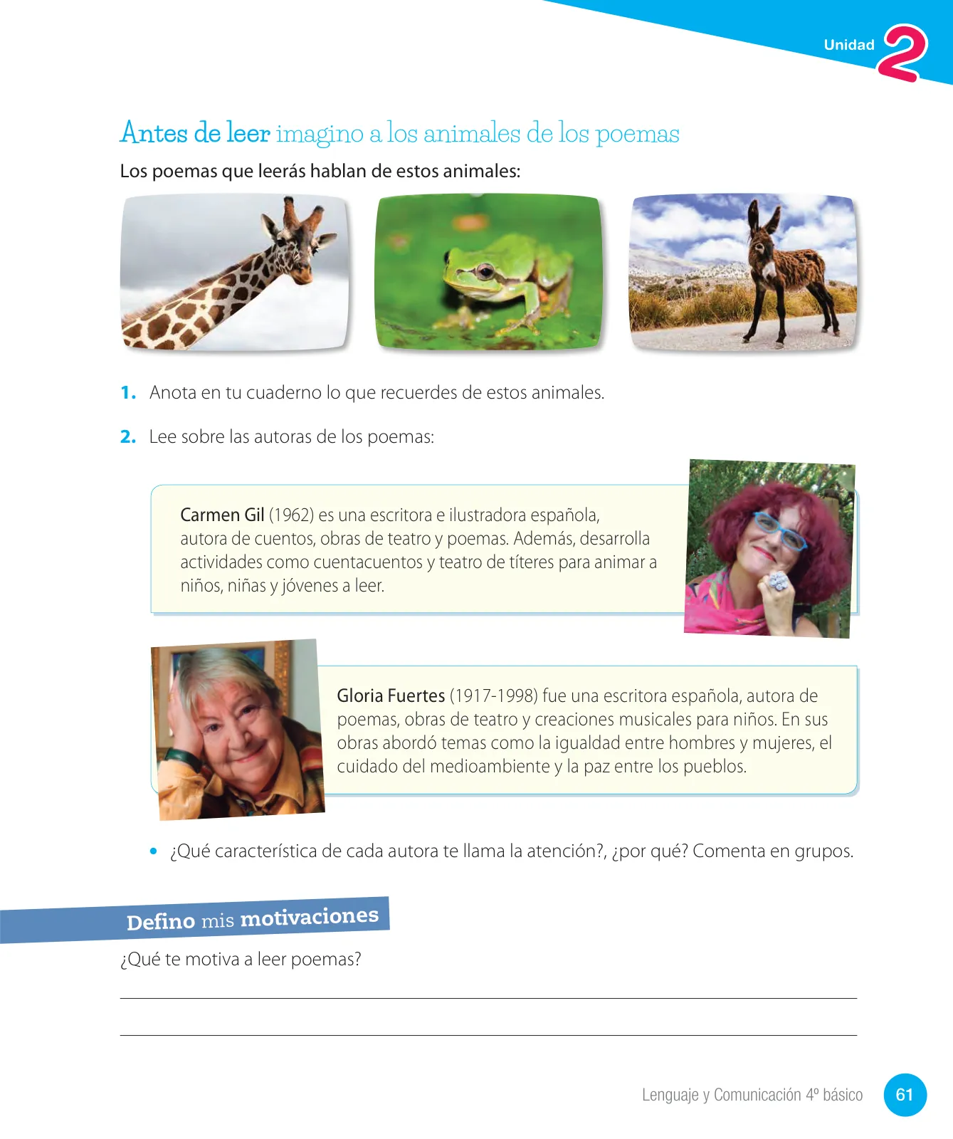 Miniatura página 63 de Lenguaje y Comunicación – Cuarto Básico | Texto del Estudiante MINEDUC – Descargar PDF · 2024