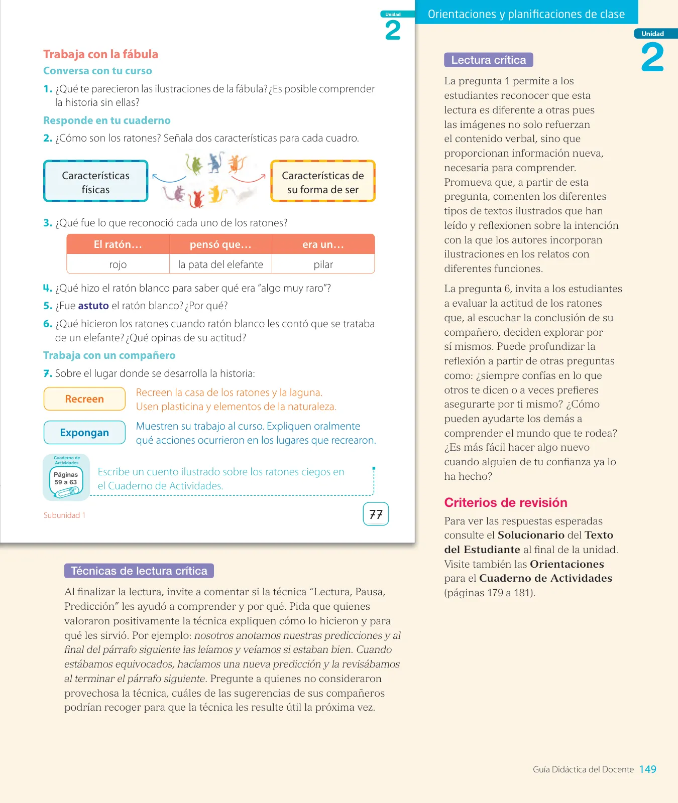 Página 151 de Lenguaje y Comunicación – Segundo Básico – Texto del Estudiante MINEDUC – Descargar PDF · 2024