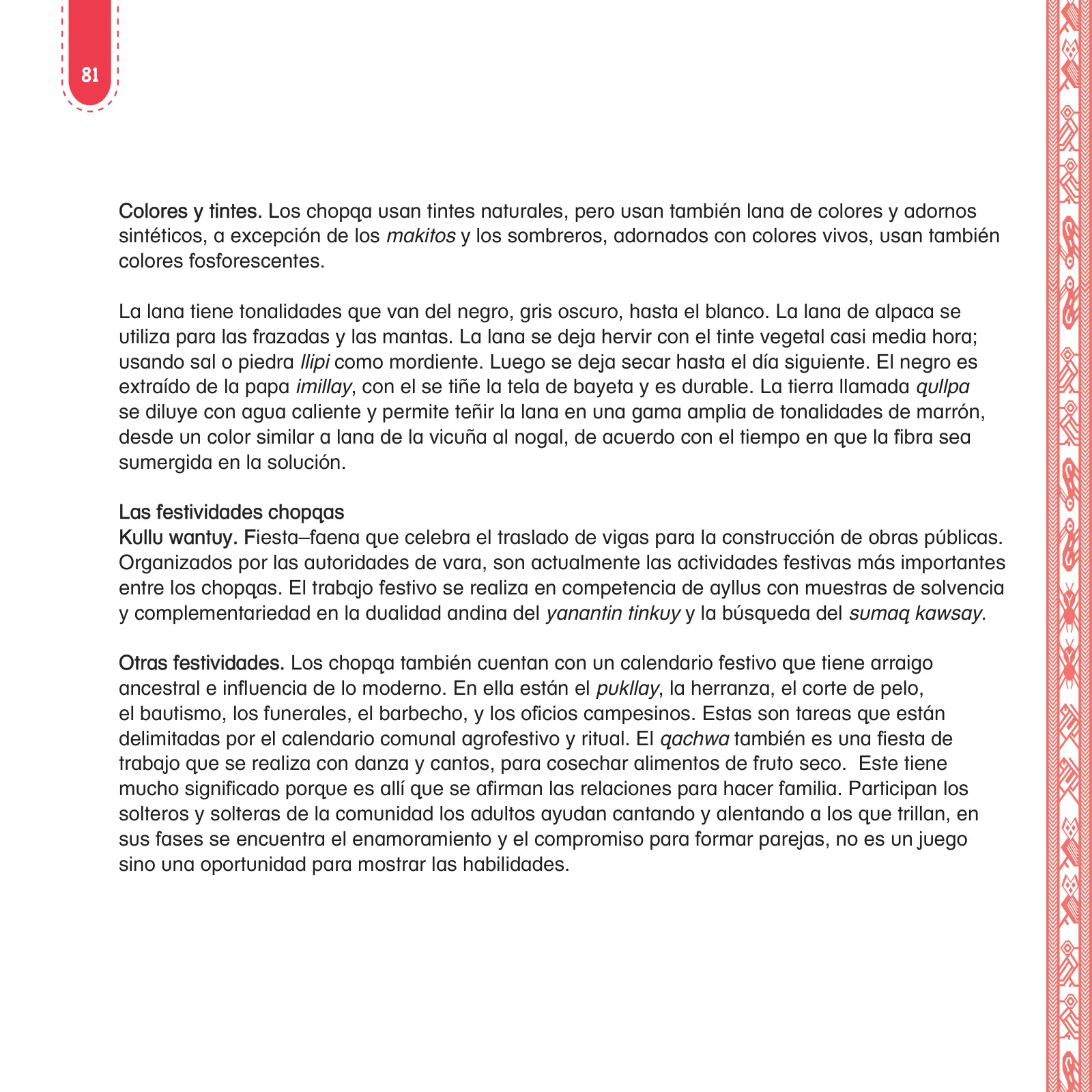 Página 83 de Anqarakunapa kawsakuyninmanta. Literatura 2 - 4° Primaria - Quechua chanka · 2023