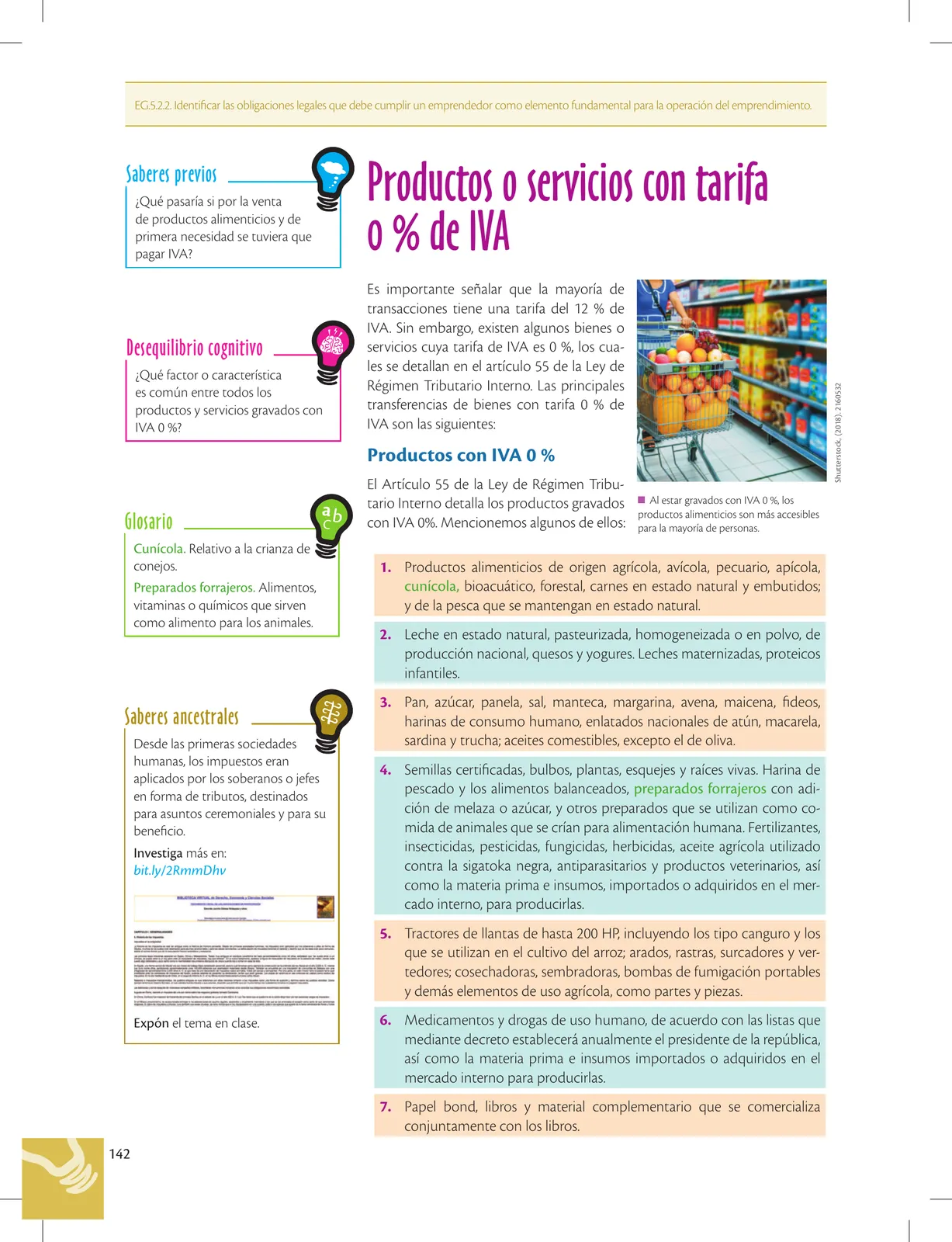 Miniatura página 142 de Emprendimiento Y Gestion · 1ro BGU · 2019