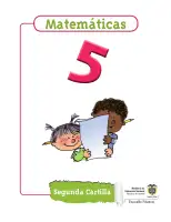 Portada de Matematica 5° · Cartilla 02