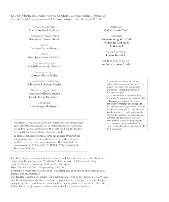Página 3 de Historia, Geografía y Ciencias Sociales – Séptimo Básico | Texto del Estudiante MINEDUC – Descargar PDF · 2024