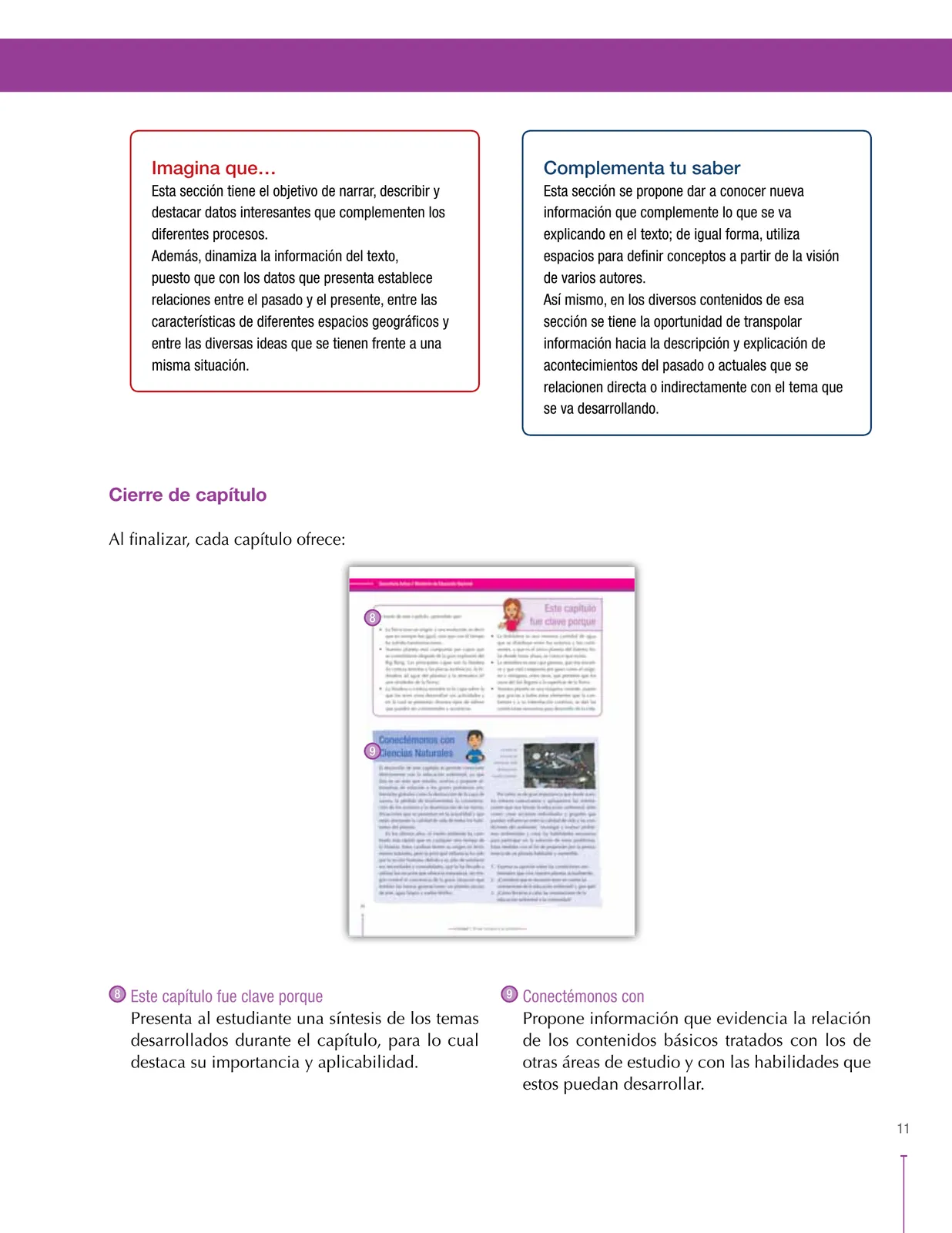 Página 11 de Ciencias Sociales 6° · Secundaria Activa