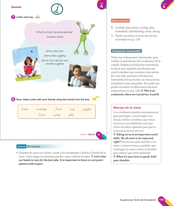 Página 121 de Inglés – Tercero Básico | Texto del Estudiante MINEDUC – Descargar PDF · 2024