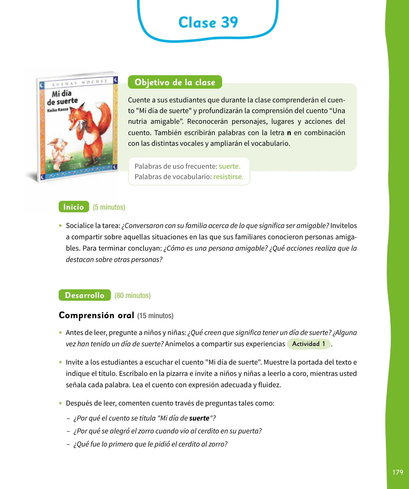 Miniatura página 180 de Lenguaje y Comunicación – Primero Básico | Texto del Estudiante MINEDUC – Descargar PDF · 2024