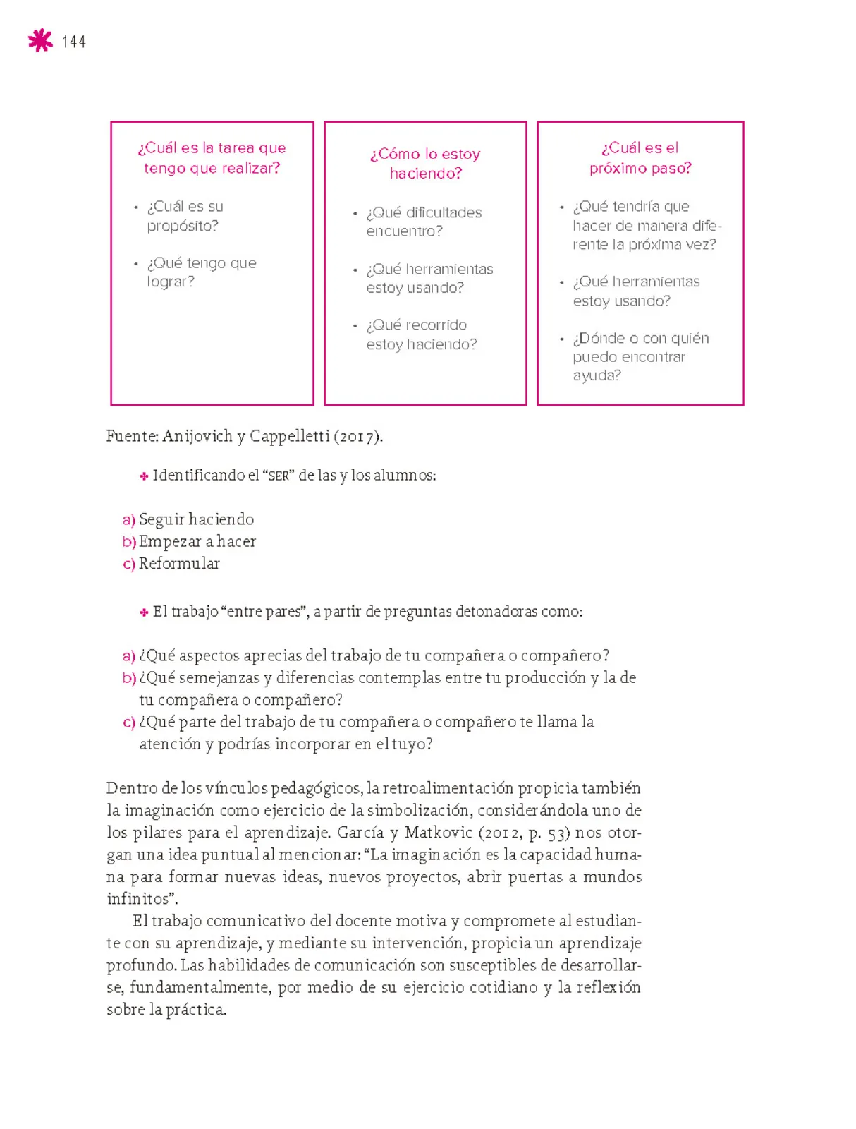 Página 145 de Un libro sin recetas para la maestra y el maestro. Fase 6. Libro de Educación Secundaria Grado 1°, 2°, 3° Ciclo Escolar 2025 - 2026