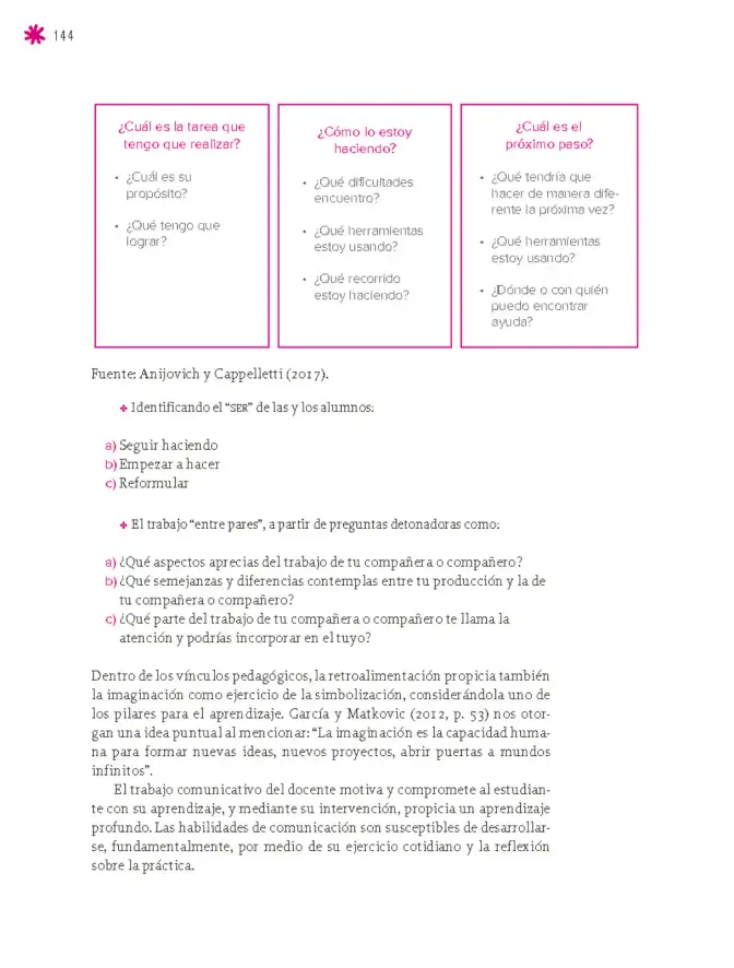 Página 145 de Un libro sin recetas para la maestra y el maestro. Fase 6. Libro de Educación Secundaria Grado 1°, 2°, 3° Ciclo Escolar 2025 - 2026
