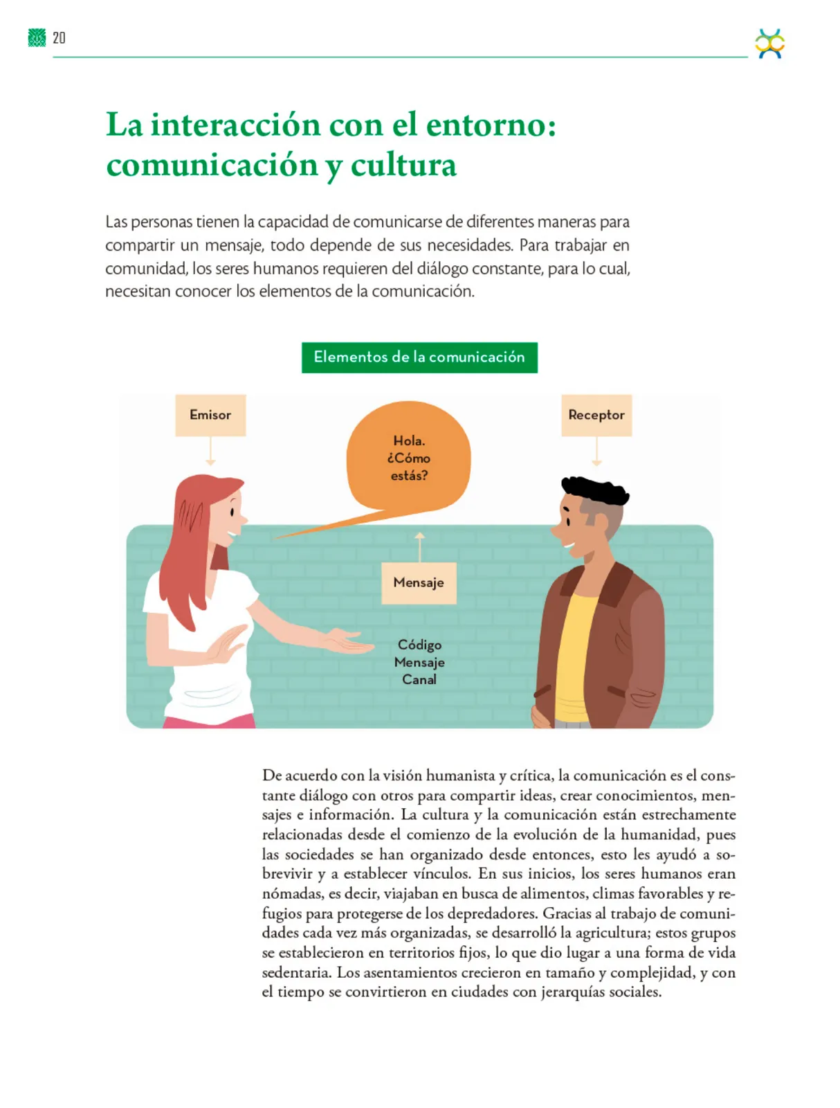 Miniatura página 21 de Colección Ximhai. De lo humano y lo comunitario.   Libro de Educación Telesecundaria Grado 1°  Ciclo Escolar 2025 - 2026