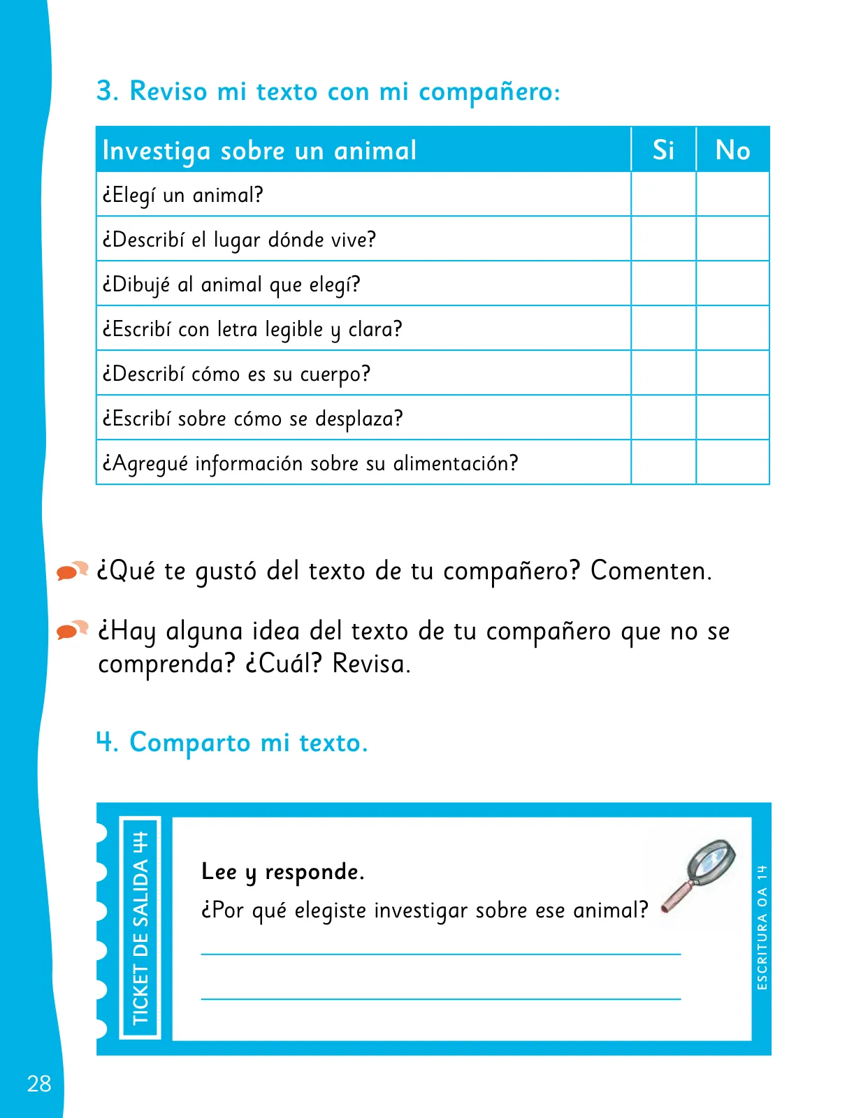 Página 30 de Lenguaje y Comunicación – Segundo Básico – Texto del Estudiante MINEDUC – Descargar PDF · 2024