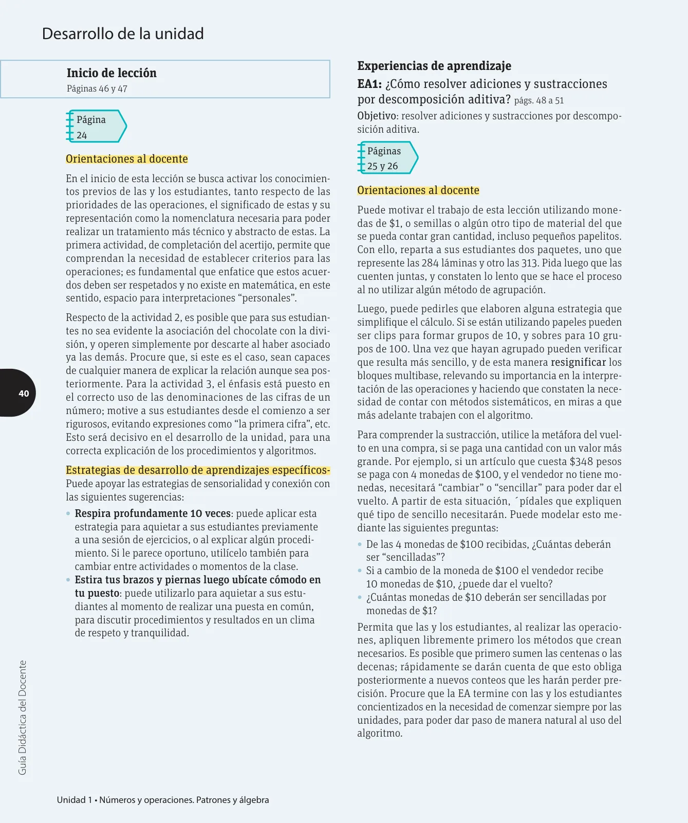Página 55 de Matemática – Cuarto Básico | Texto del Estudiante MINEDUC – Descargar PDF · 2024