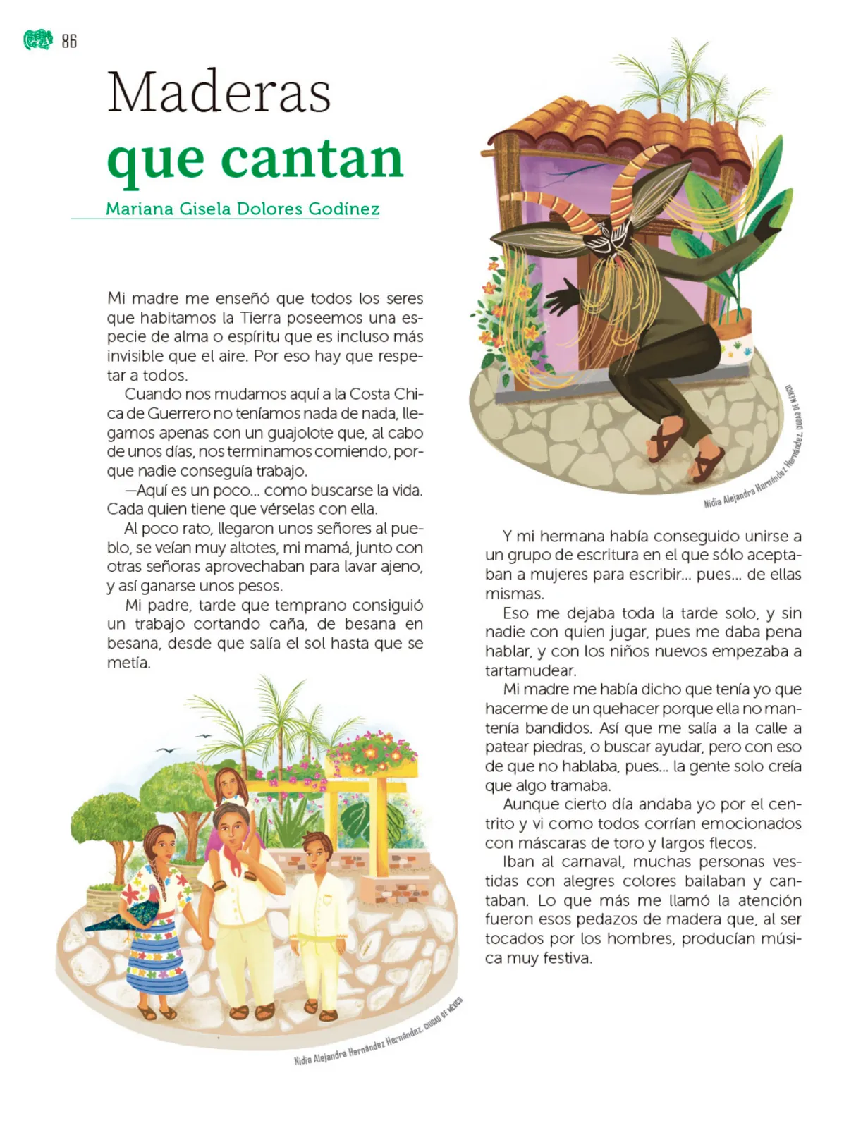Miniatura página 87 de Colección Ximhai. Múltiples lenguajes.   Libro de Educación Telesecundaria Grado 1°  Ciclo Escolar 2025 - 2026