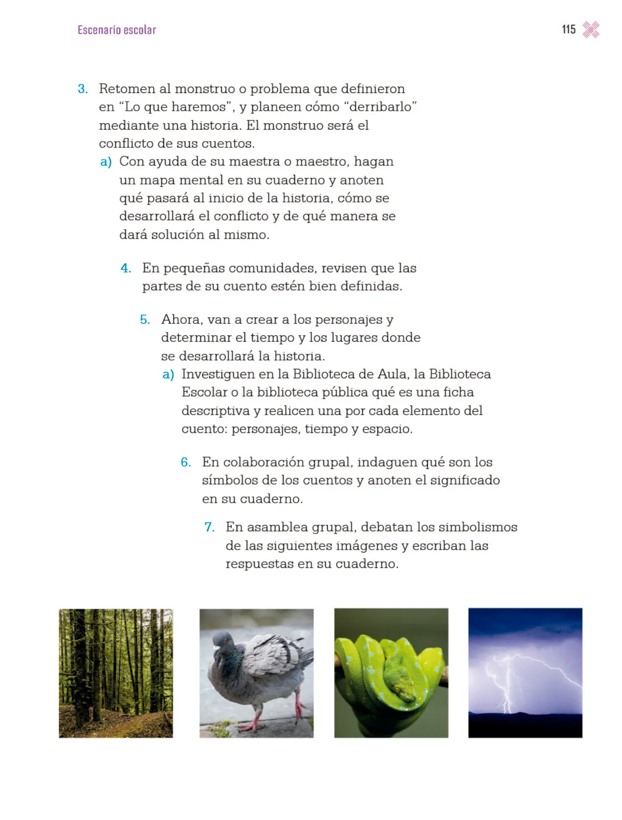 Miniatura página 118 de Proyectos Escolares.   Libro de Educación Primaria Grado 4°  Ciclo Escolar 2025 - 2026