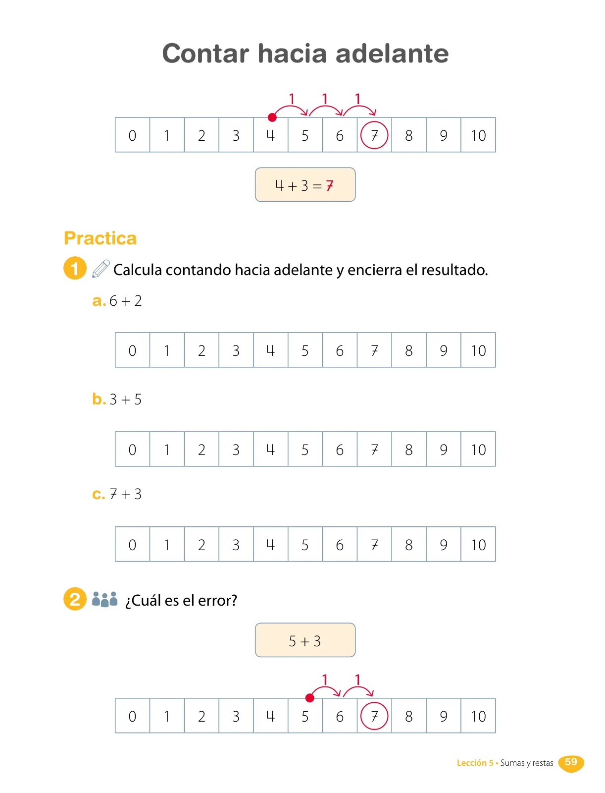 Página 61 de Matemática – Primero Básico | Texto del Estudiante MINEDUC – Descargar PDF · 2024