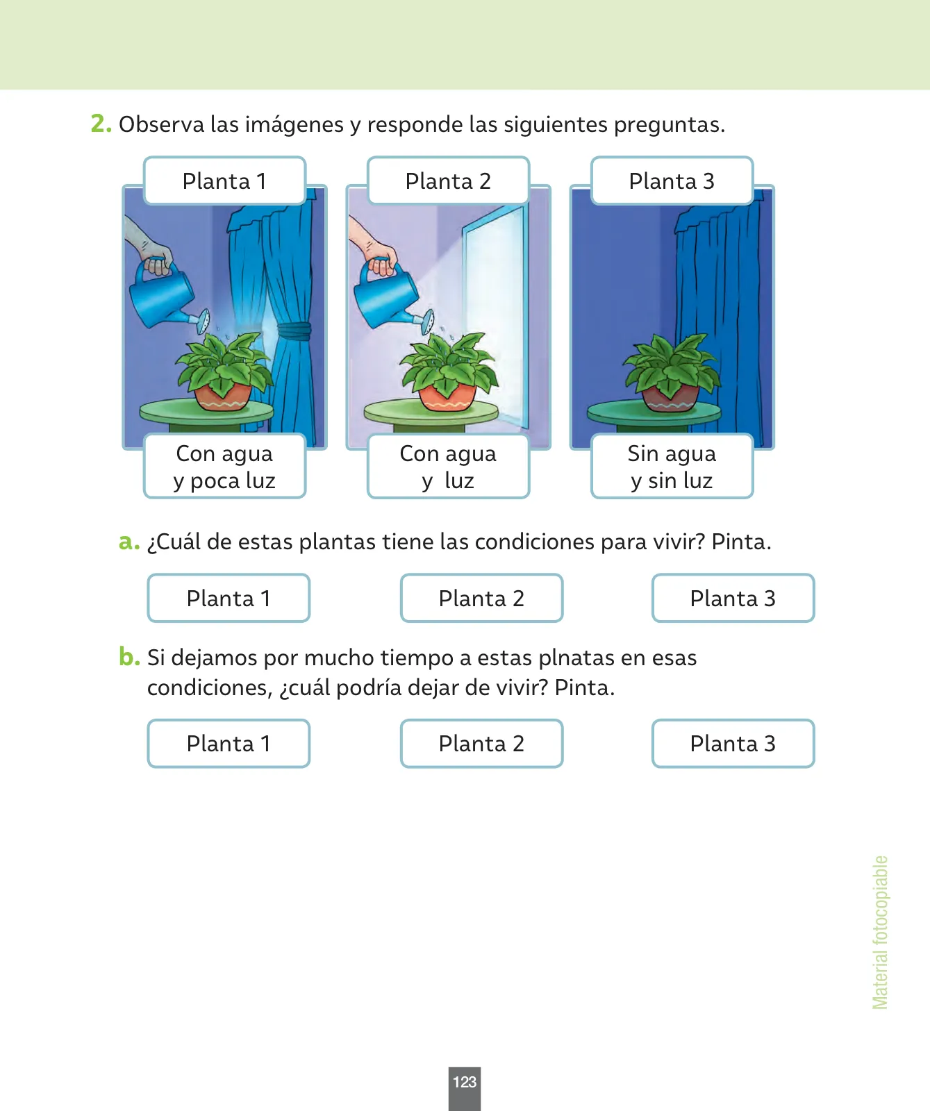 Página 124 de Ciencias Naturales – Primero Básico | Texto del Estudiante (MINEDUC) – Descargar PDF · 2024