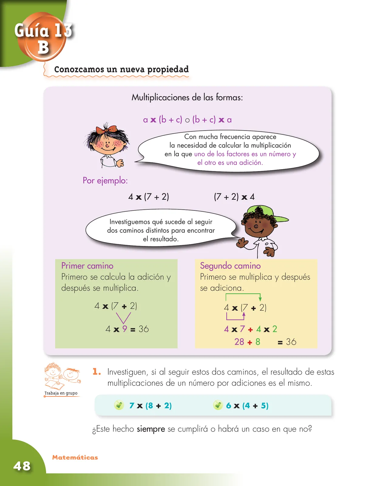Página 48 de Matematica 3° · Cartilla 02