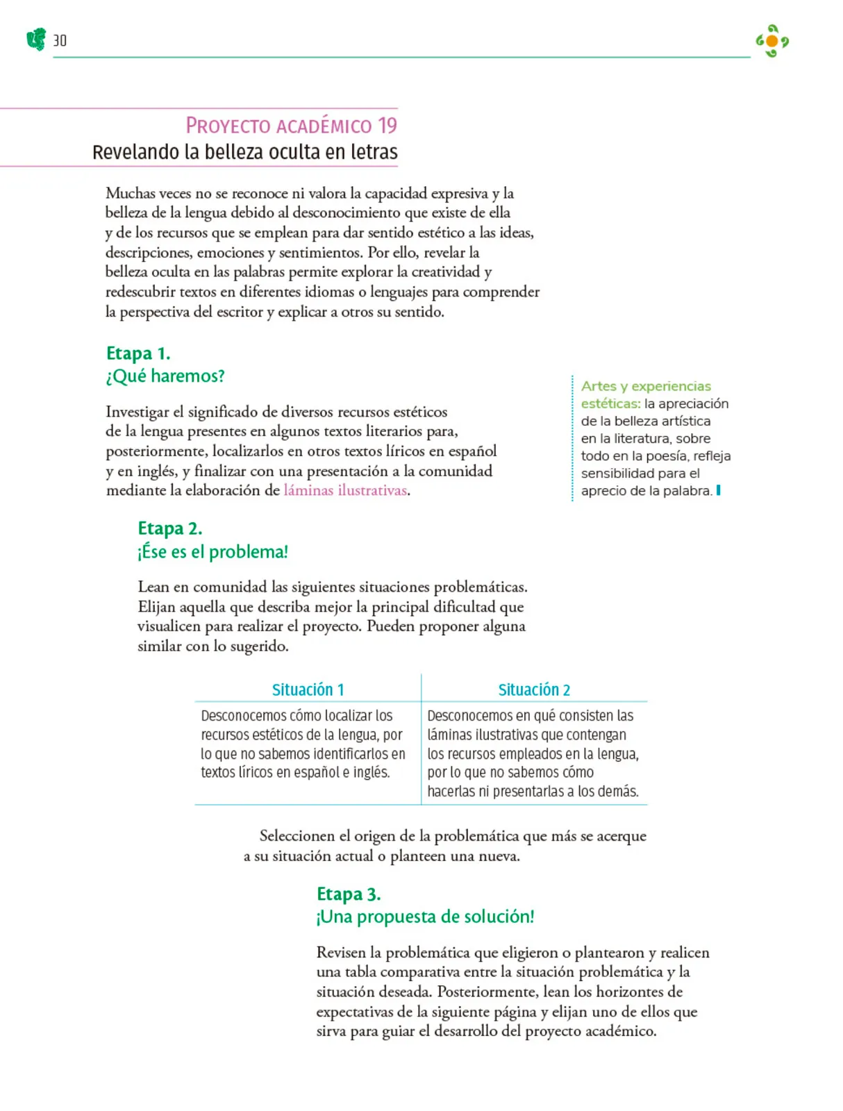 Página 31 de Colección Ximhai. Nuestro libro de Proyectos. Tomo II. Libro de Educación Telesecundaria Grado 1° Ciclo Escolar 2025 - 2026