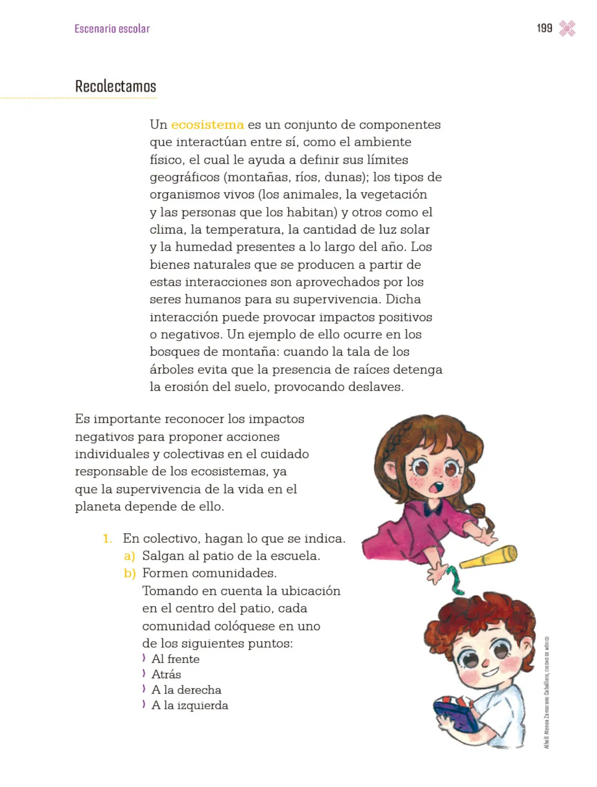 Página 202 de Proyectos Escolares.   Libro de Educación Primaria Grado 3°  Ciclo Escolar 2025 - 2026