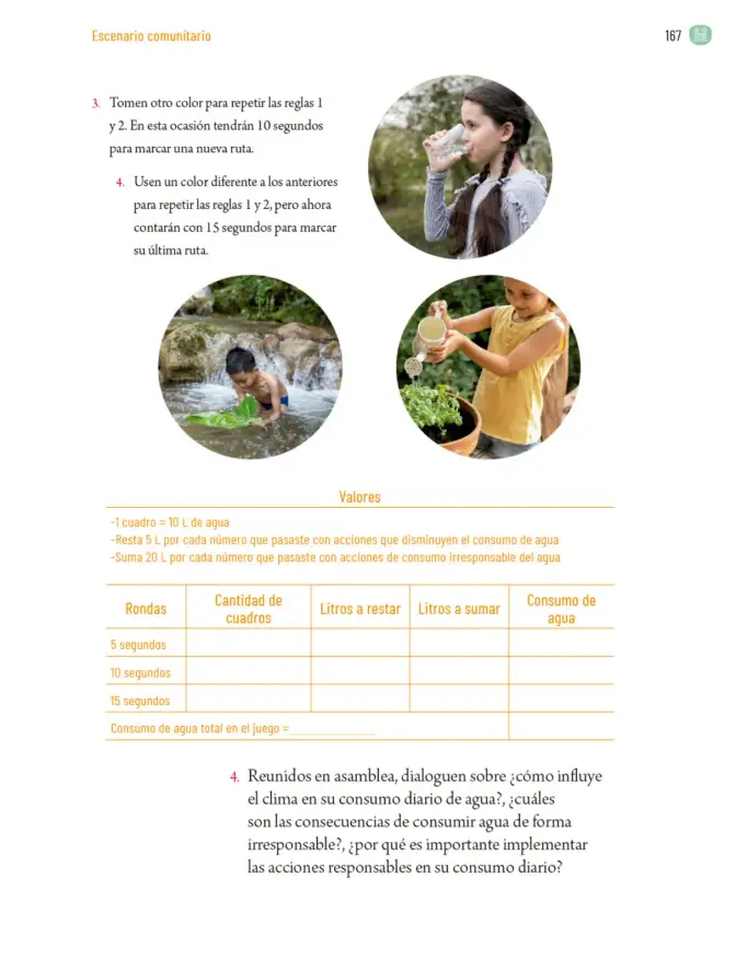 Página 170 de Proyectos Comunitarios. Libro de Educación Primaria Grado 5° Ciclo Escolar 2025 - 2026
