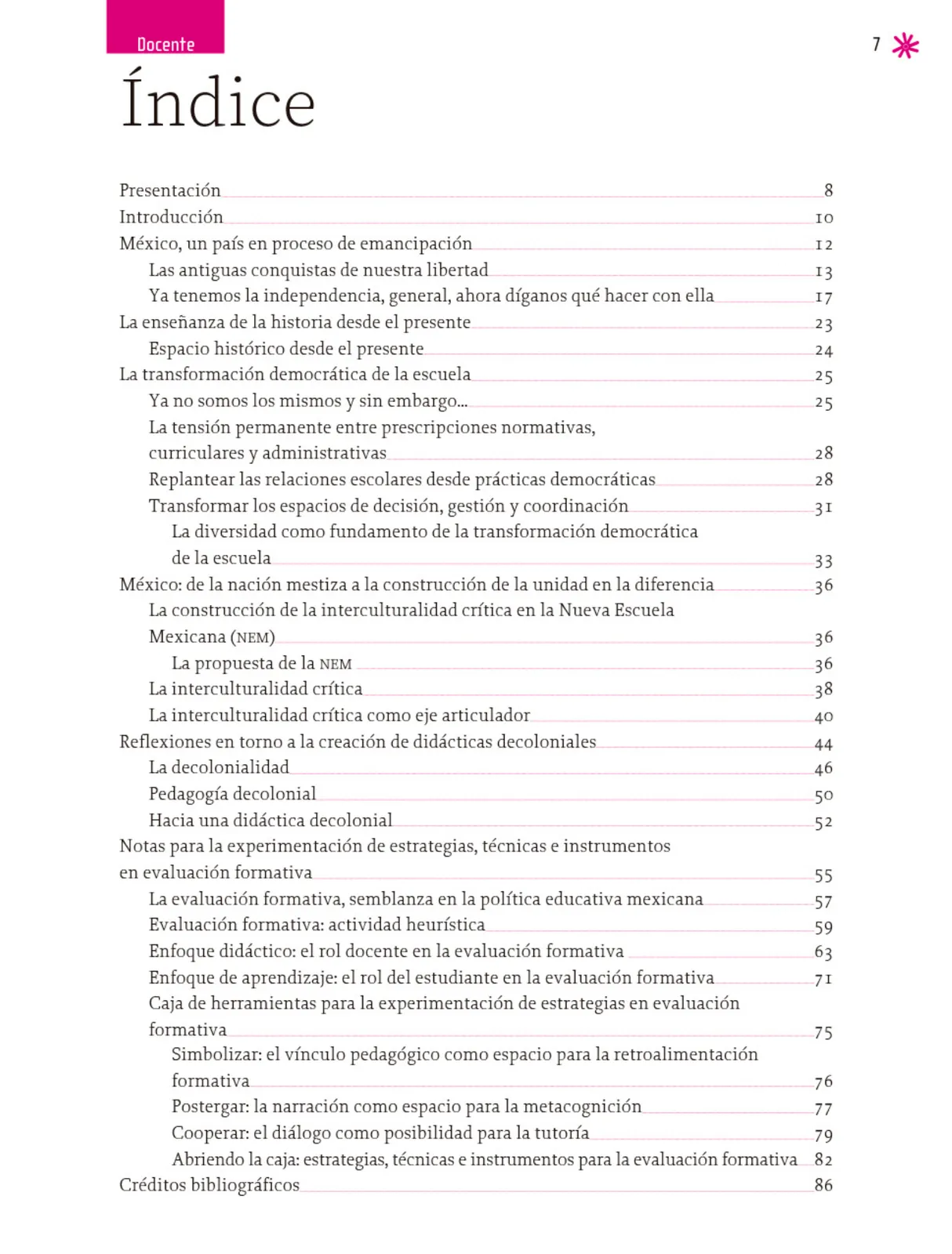 Página 8 de Un libro sin recetas, para la maestra y el maestro. Fase 5  Libro de Educación Primaria Grado 5°, 6°  Ciclo Escolar 2025 - 2026