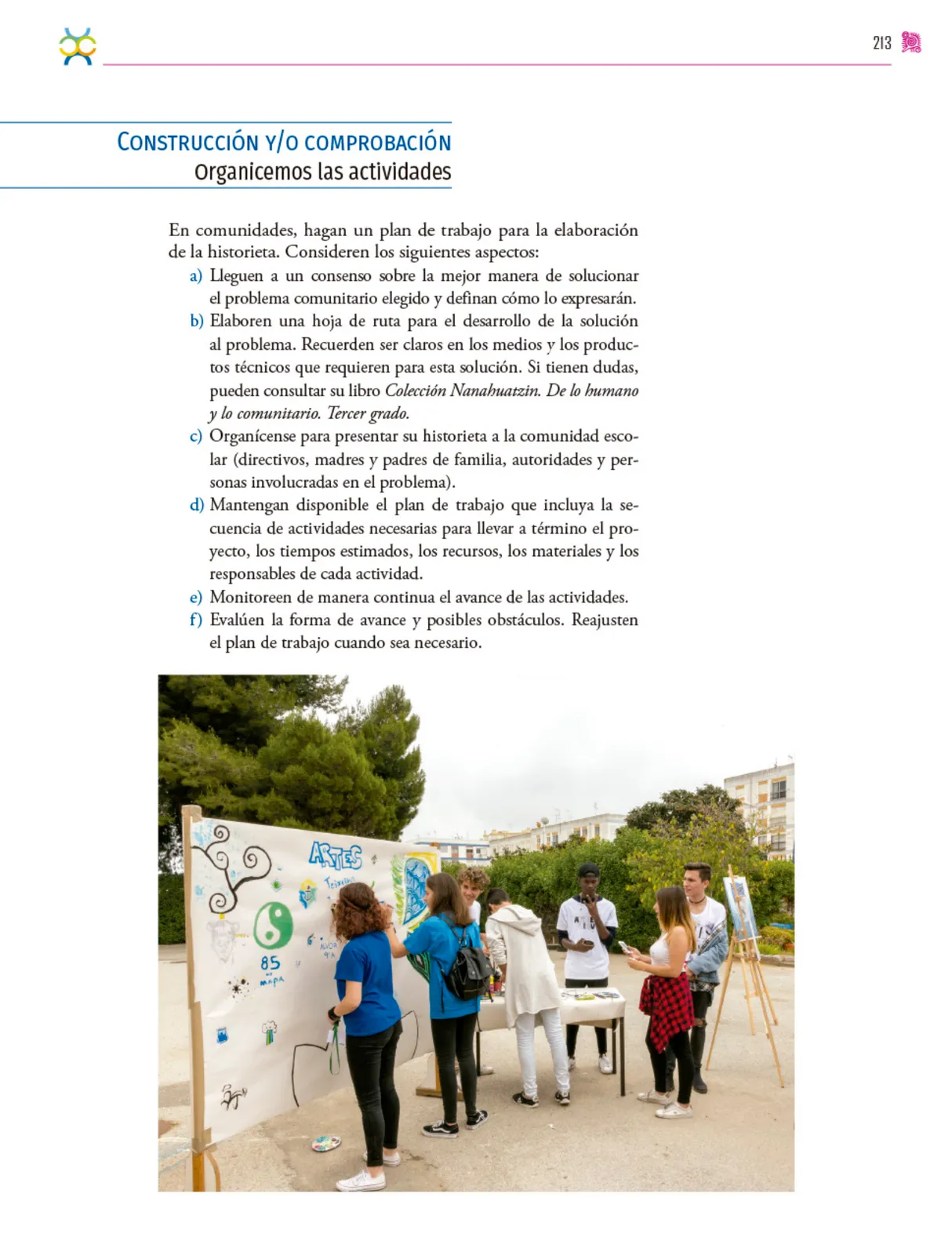 Página 214 de Colección Nanahuatzin. Nuestro libro de proyectos. Libro de Educación Secundaria Grado 3° Ciclo Escolar 2025 - 2026