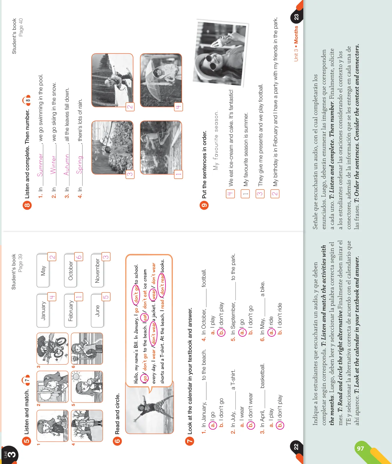 Miniatura página 99 de Inglés – Cuarto Básico | Texto del Estudiante MINEDUC – Descargar PDF · 2024