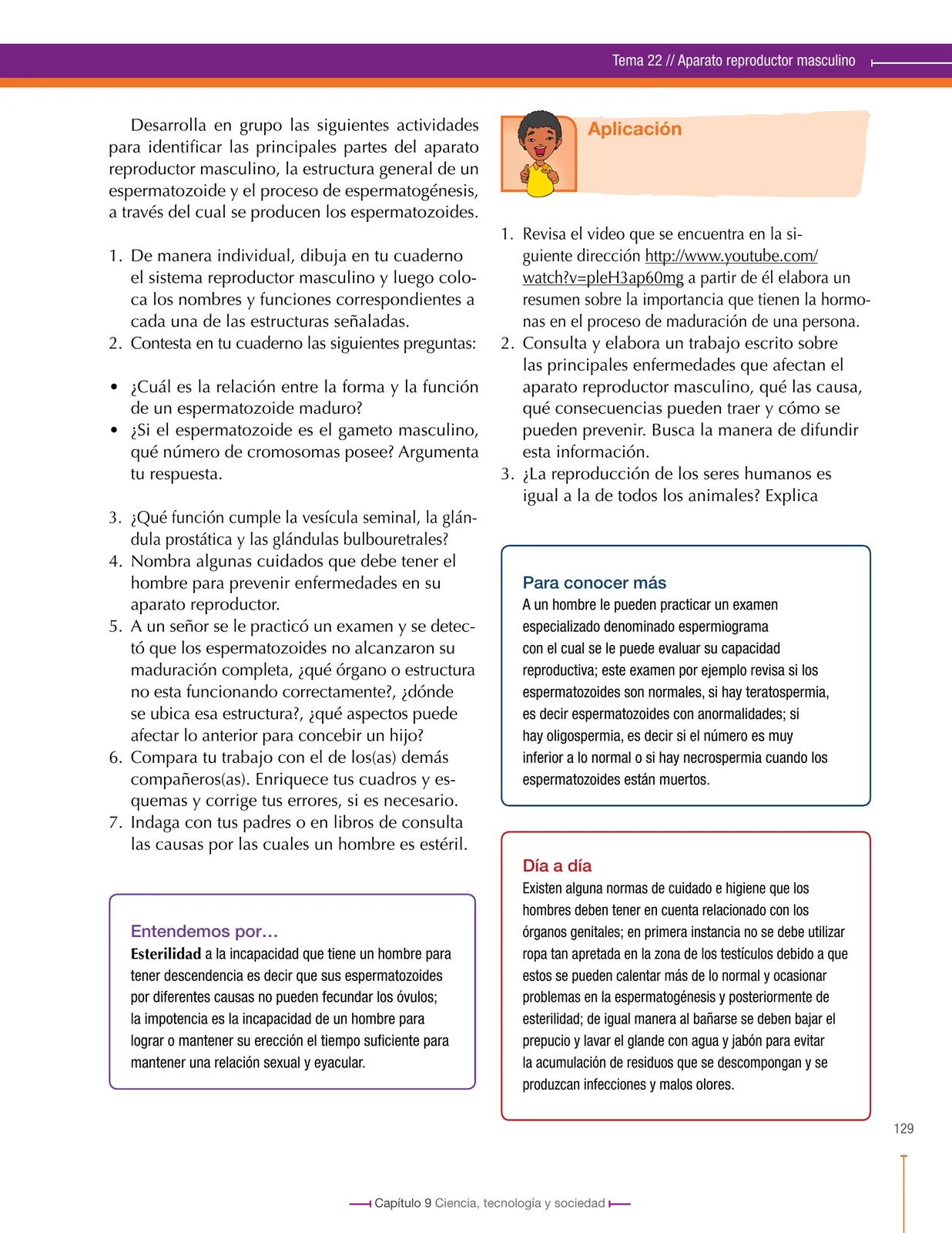 Página 129 de Ciencias Naturales 8° · Secundaria Activa