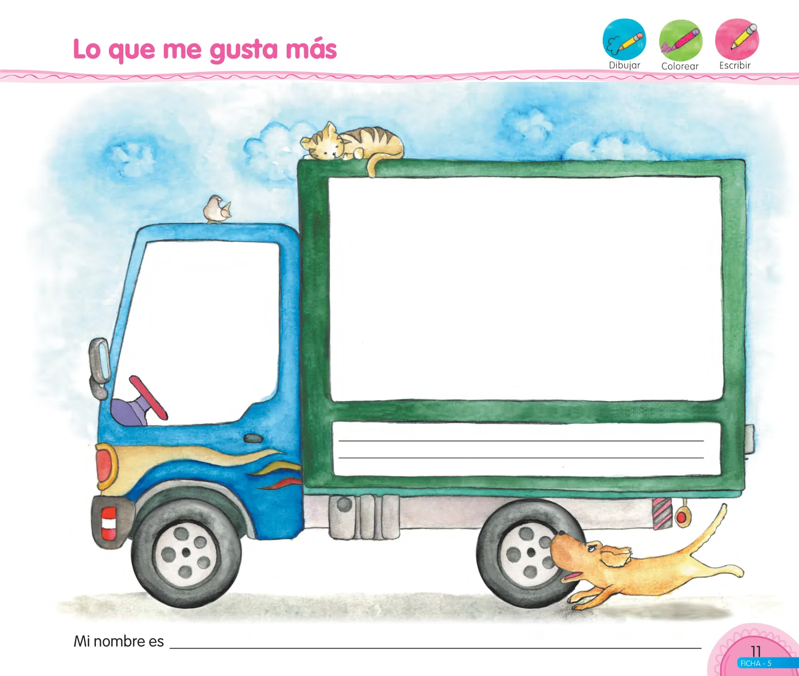 Miniatura página 13 de Aprendemos jugando : cuaderno de trabajo, 5 años · 2016